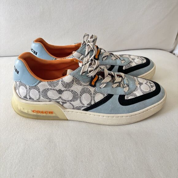 COACH MENS CITYSOLE COURT BLUE BLACK - Picture 1 of 7